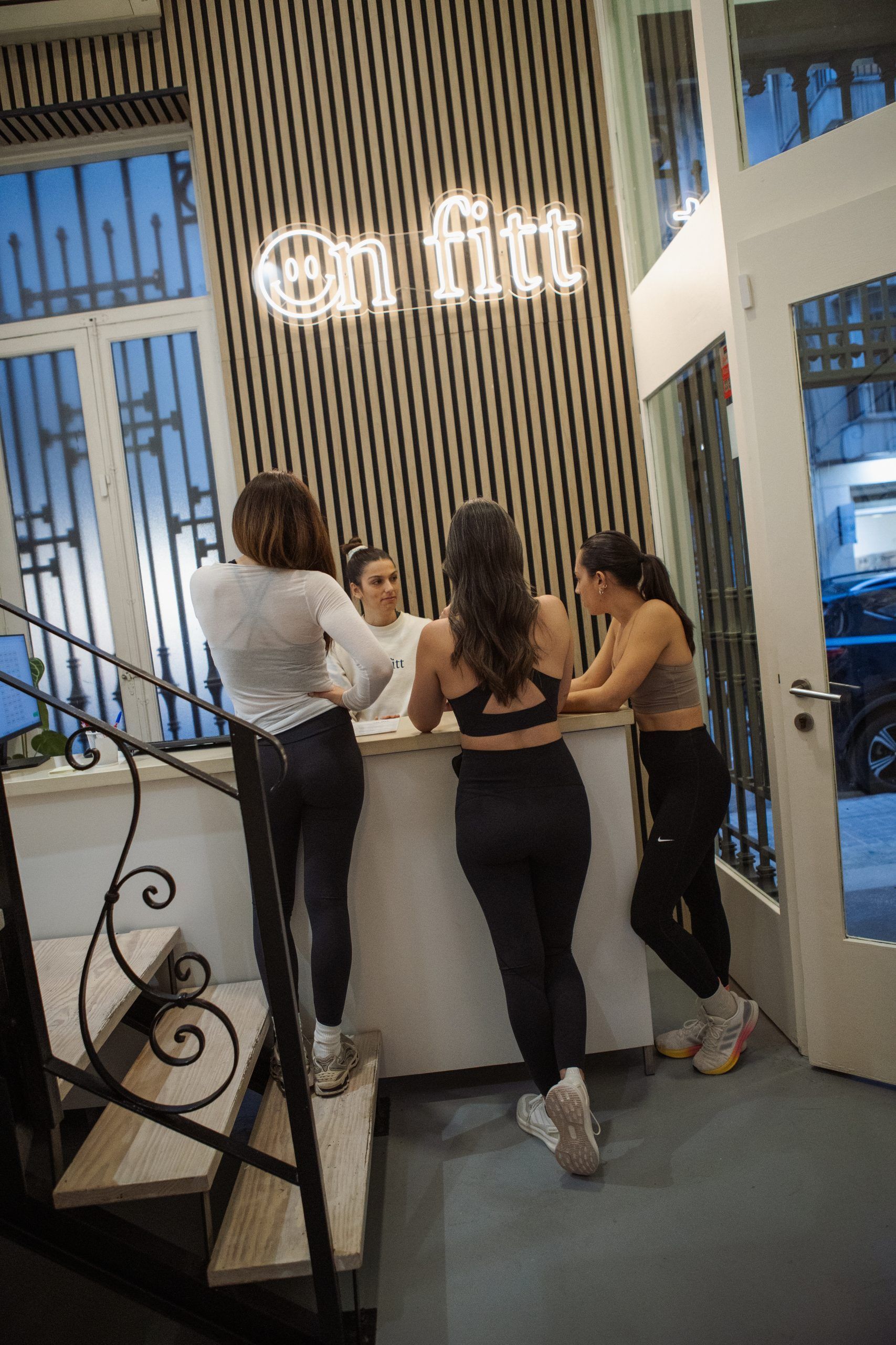 Equipo Onfitt en el estudio